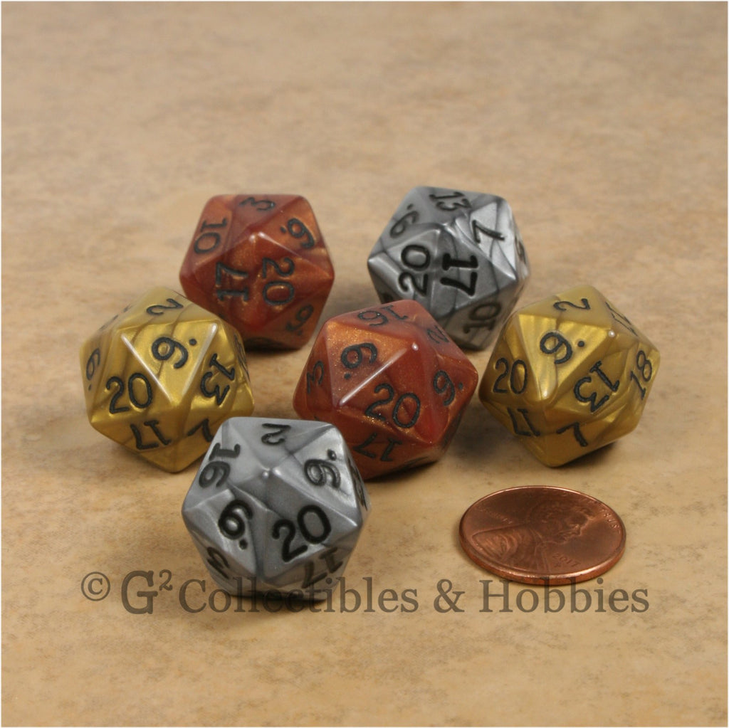 D20 RPG Dice Set : Olympic 6pc