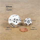 12 Sided Spotted Large 28mm D4 - 1 to 4 Twice