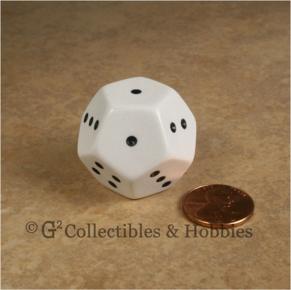 12 Sided Spotted Large 28mm D4 - 1 to 4 Twice