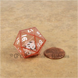 D20 25mm Double Dice - Red