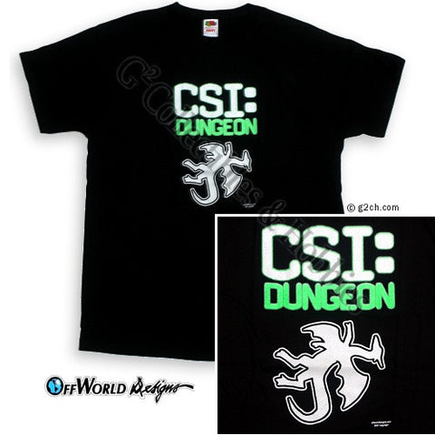 3XL CSI: Dungeon T-Shirt (glow in the dark)