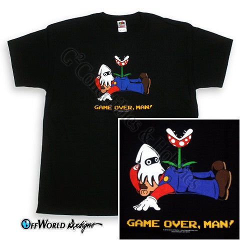 3XL Game Over Man T-Shirt